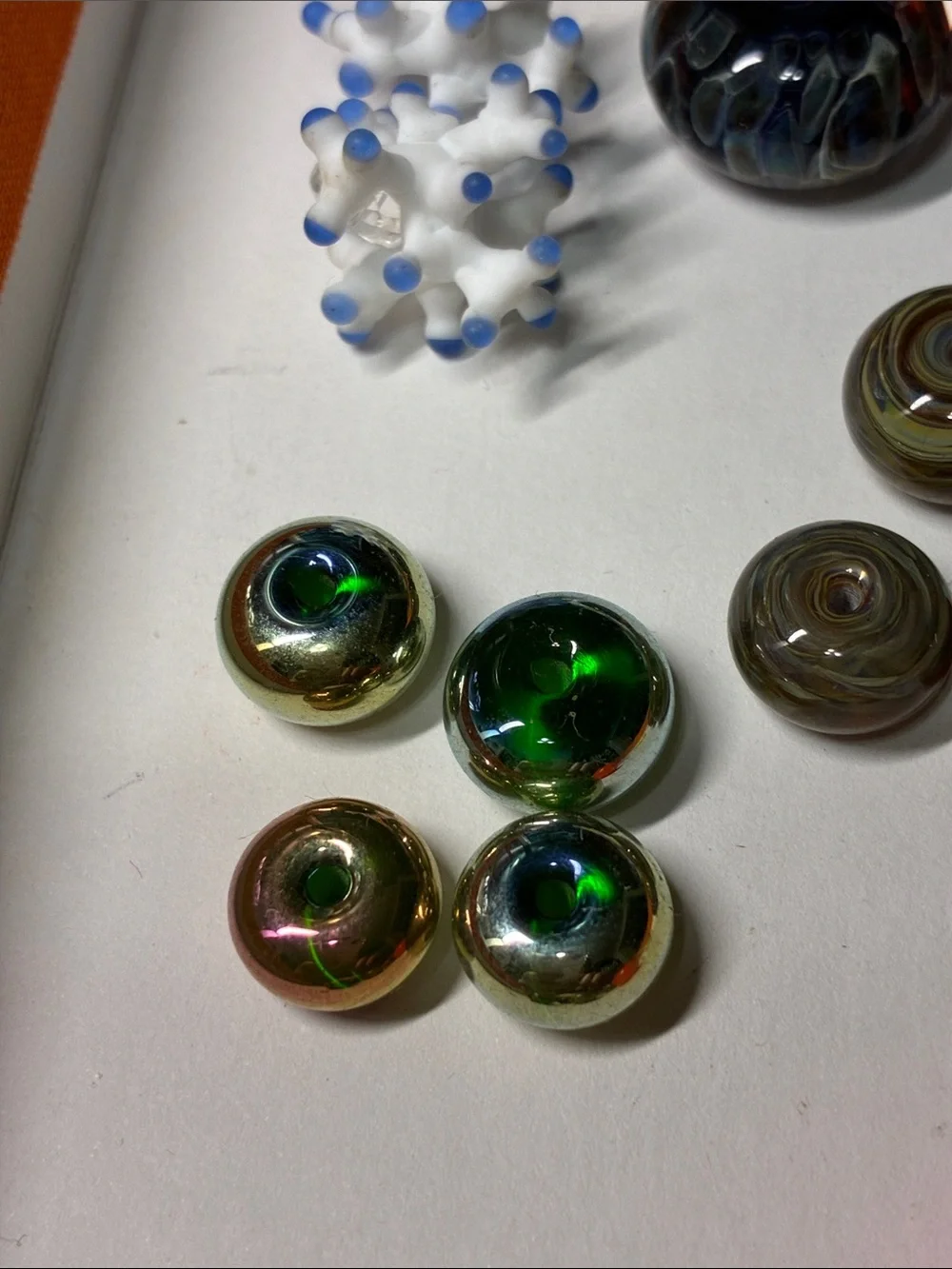 Assorted Glass Lampwork Beads - Multicolor Mix